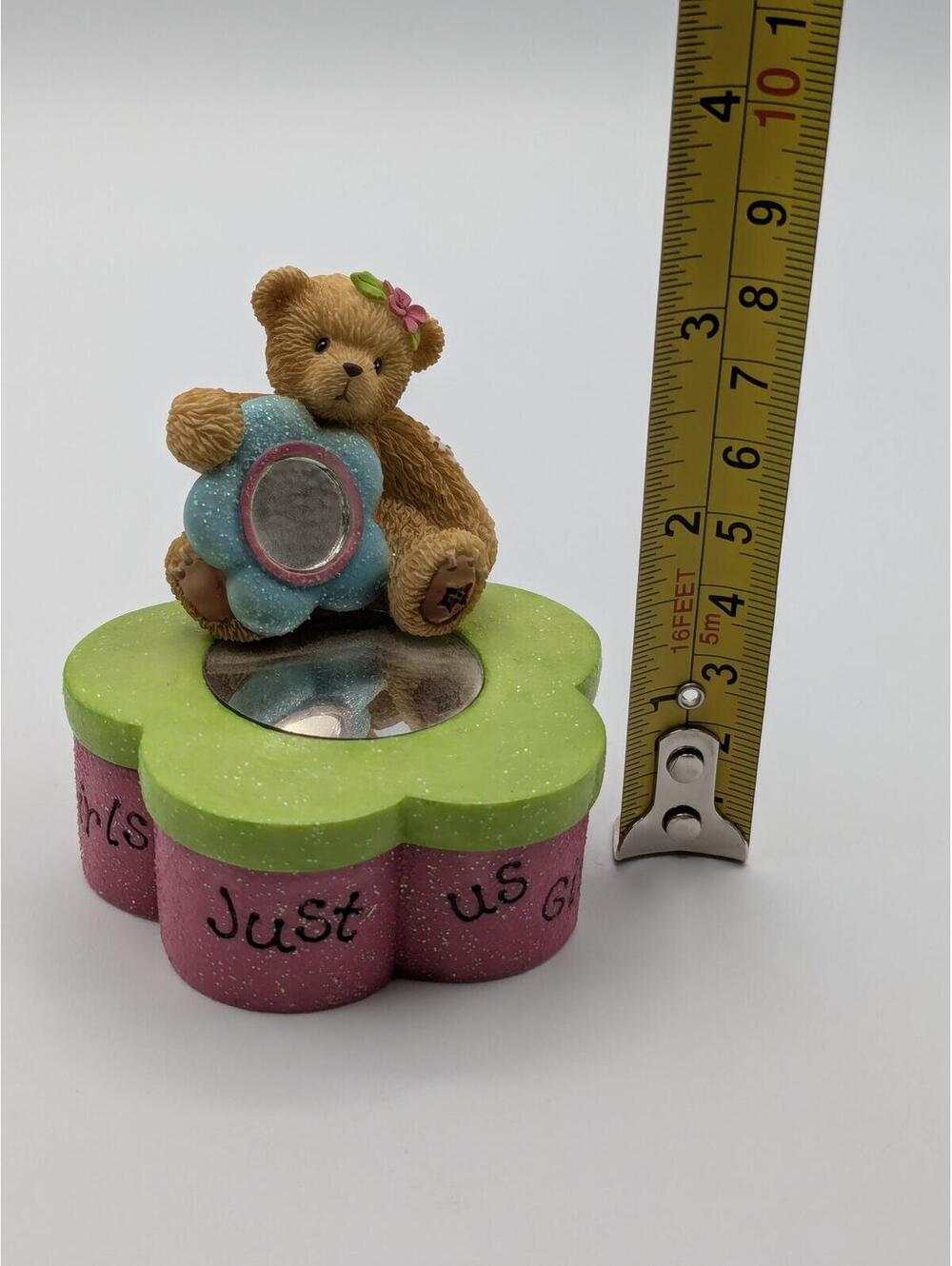 Cherished Teddies Just Us Girls (846090) 2001, Covered Trinket Box - Picture 7 of 7